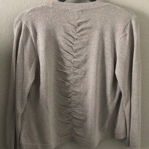 Silvery beige sweater